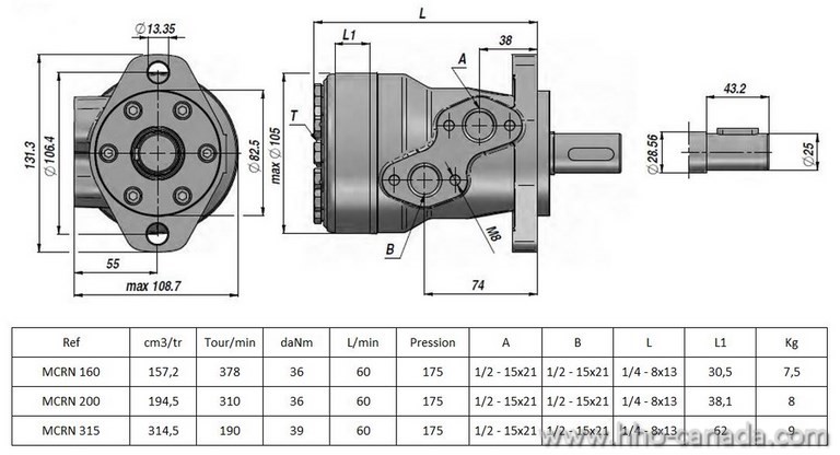 Moteur hydraulique